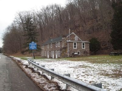 Saxtonville Tavern Marker. Click for full size. Saxtonville Tavern Marker image. Click for full size.