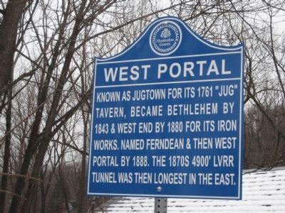 West Portal Marker image. Click for full size.
