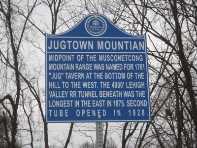 Jugtown Mountain Marker. Click for full size. Jugtown Mountain Marker image. Click for full size.
