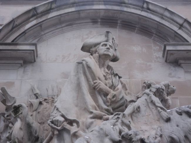 Closeup of General Washington. Click for full size. Closeup of General Washington image. Click for full size.