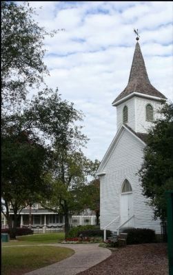 Historic St. John's Church and Staiti House in distance image. Click for full size.