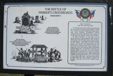 The Battle of Parker's Crossroads Marker. Click for full size. The Battle of Parker's Crossroads Marker image. Click for full size.