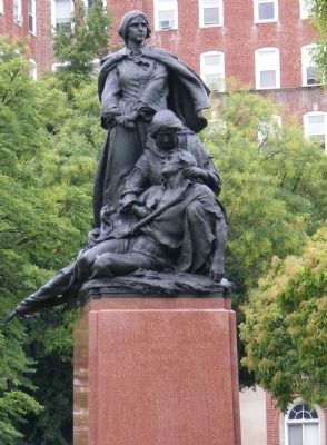 Confederate Women of Maryland Marker. Click for full size. Confederate Women of Maryland Marker image. Click for full size.