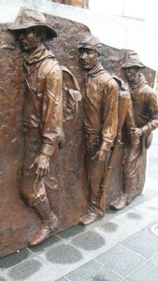 Soldiers' Memorial Plaza Statue image. Click for full size.