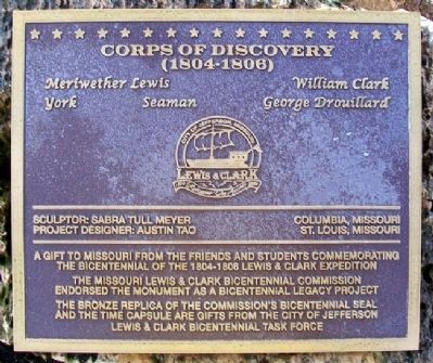 Corps of Discovery Marker image. Click for full size.