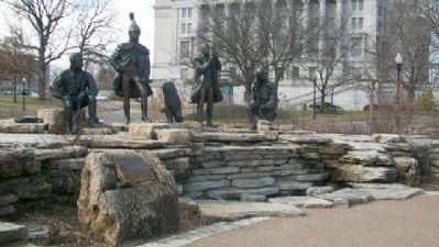 Corps of Discovery Monument. Click for full size. Corps of Discovery Monument image. Click for full size.