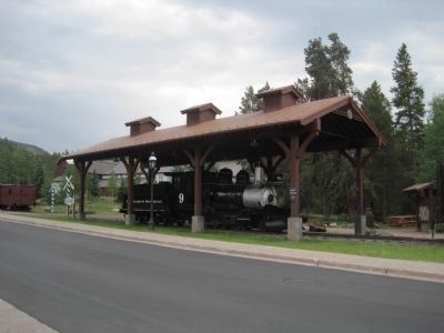 Engine No. 9 and Rotary Snowplow Park.. Click for full size. Engine No. 9 and Rotary Snowplow Park. image. Click for full size.