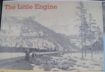 Main photo on the The Little Engine / Engine 9 Returns to Summit County Marker image. Click for full size.