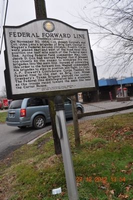 Federal Forward Line Marker image. Click for full size.