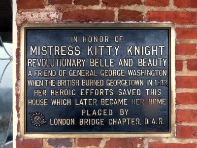 Mistress Kitty Knight Marker image. Click for full size.