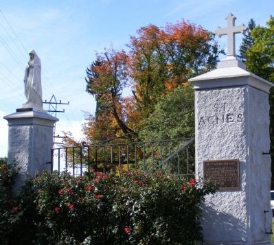 Saint Agnes Cemetery Marker image. Click for full size.