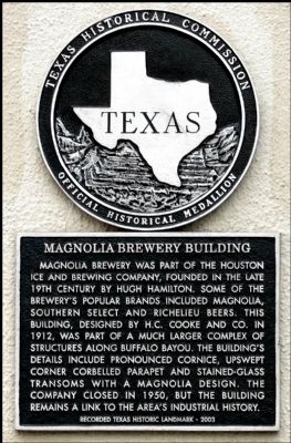 Magnolia Brewery Building Marker image. Click for full size.
