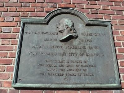 Washington�s March Marker image. Click for full size.