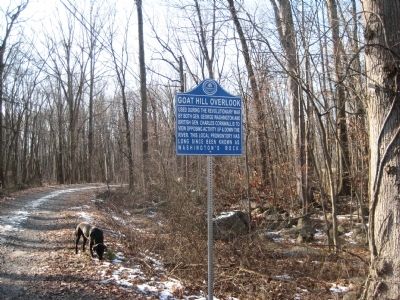 Goat Hill Overlook Marker. Click for full size. Goat Hill Overlook Marker image. Click for full size.