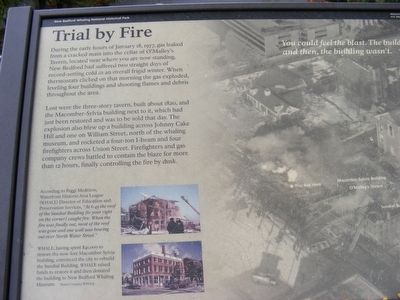 Trial by Fire Marker image. Click for full size.