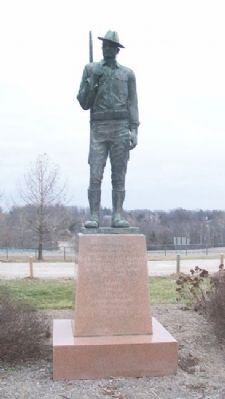 Spanish-American War Memorial. Click for full size. Spanish-American War Memorial image. Click for full size.
