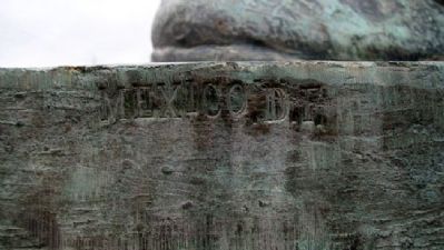 Spanish-American War Memorial Foundry Mark. Click for full size. Spanish-American War Memorial Foundry Mark image. Click for full size.