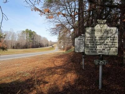 Boydton Plank Road (facing north) image. Click for full size.