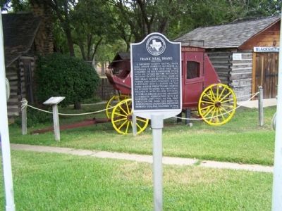 Frank Neal Drane Marker in Pioneer Village. Click for full size. Frank Neal Drane Marker in Pioneer Village image. Click for full size.