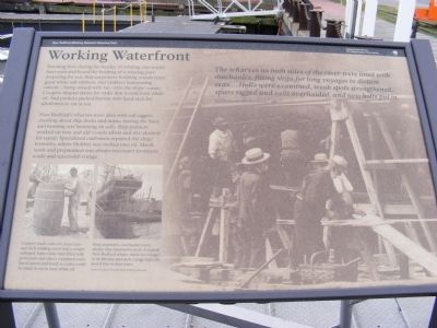 Working Waterfront Marker. Click for full size. Working Waterfront Marker image. Click for full size.