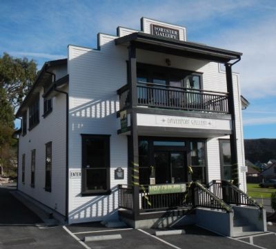 Site of the Historic Foresters Hall Marker image. Click for full size.