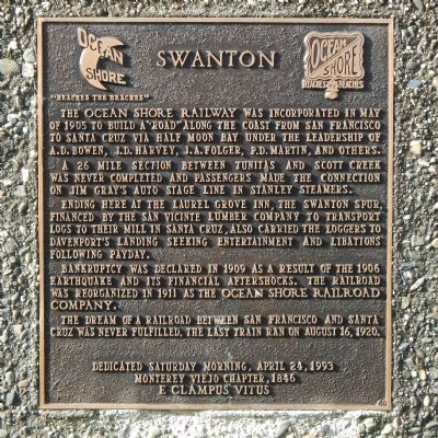 Swanton Marker image. Click for full size.