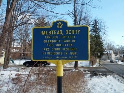 Halstead Berry Marker image. Click for full size.