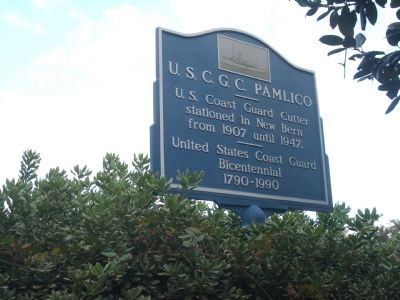 U.S.C.G.C. <i>Pamlico</i> Marker image. Click for full size.
