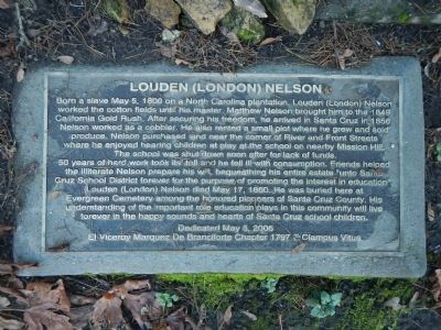 Louden (London) Nelson Marker. Click for full size. Louden (London) Nelson Marker image. Click for full size.