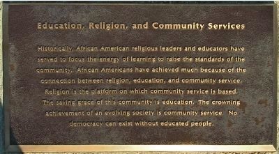 Education, Religion, and Community Services image. Click for full size.