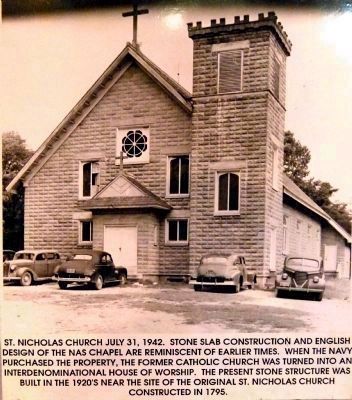 St.Nicholas Church July 31, 1942. image. Click for full size.
