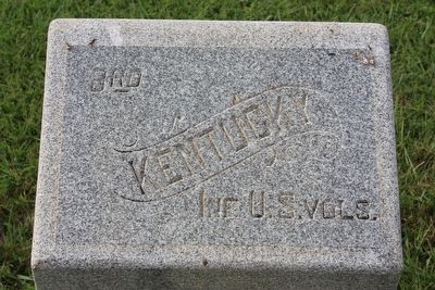 3rd Kentucky Infantry Regiment (US Volunteers) Marker image. Click for full size.