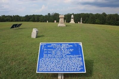 Sirwell's Brigade Marker. Click for full size. Sirwell's Brigade Marker image. Click for full size.