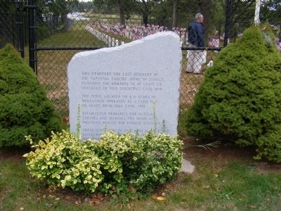 Sailors Home Cemetery Marker. Click for full size. Sailors Home Cemetery Marker image. Click for full size.