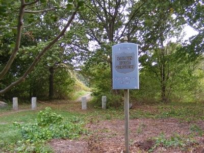 Sailors Home Cemetery Marker. Click for full size. Sailors Home Cemetery Marker image. Click for full size.