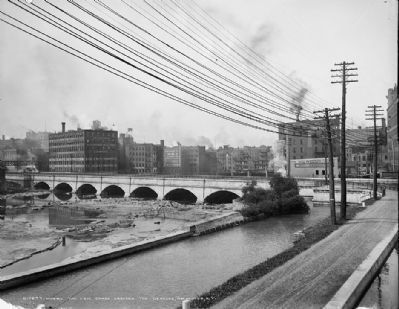 <i>Where the Erie Canal crosses the Genesee, Rochester, N.Y.</i> image. Click for full size.