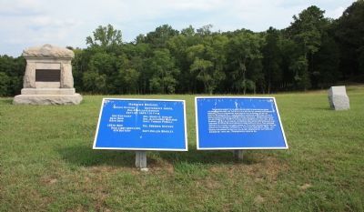 Harker's Brigade Marker. Click for full size. Harker's Brigade Marker image. Click for full size.