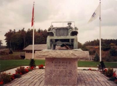 World War II Memorial Marker. Click for full size. World War II Memorial Marker image. Click for full size.