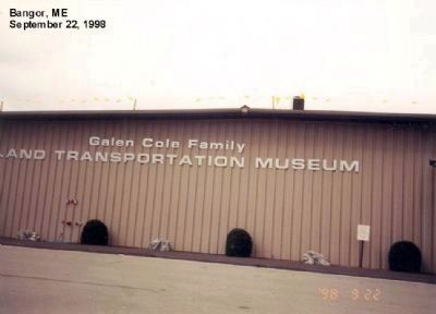 Cole Land Transportation Museum. Click for full size. Cole Land Transportation Museum image. Click for full size.