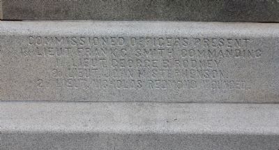 Battery I, Fourth U.S. Artillery Marker. Click for full size. Battery I, Fourth U.S. Artillery Marker image. Click for full size.