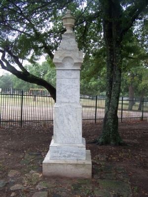David Reed Mitchell Monument, as mentioned image. Click for full size.