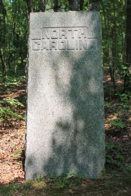 58th North Carolina Infantry Marker. Click for full size. 58th North Carolina Infantry Marker image. Click for full size.