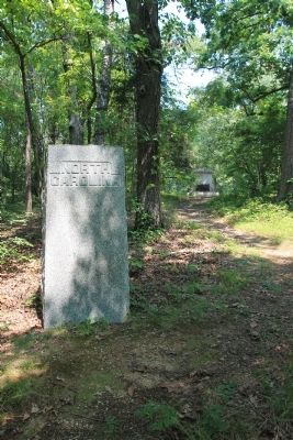 58th North Carolina Infantry Marker. Click for full size. 58th North Carolina Infantry Marker image. Click for full size.