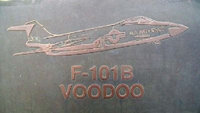 F-101B Voodoo Image on Marker image. Click for full size.