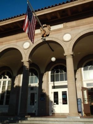 Santa Cruz Main Post Office Marker image. Click for full size.