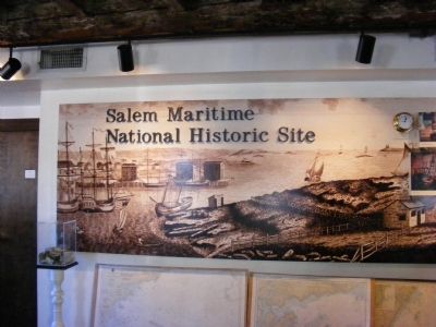 Salem Maritime National Historic Site Marker image. Click for full size.
