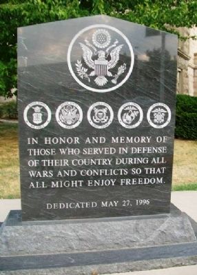 War Memorial image. Click for full size.