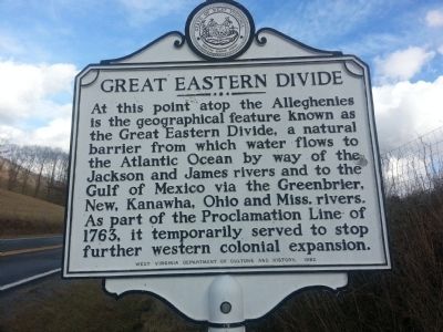 Great Eastern Divide Marker image. Click for full size.