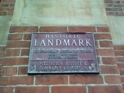 Saint Stanislaus Kostka Roman Catholic Church Marker image. Click for full size.