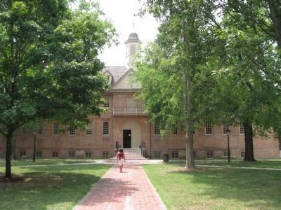 The College of William and Mary in Virginia Building image. Click for full size.